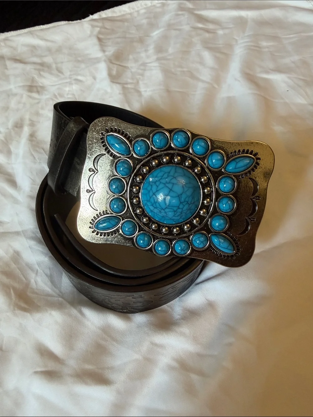 N/A embossed faux